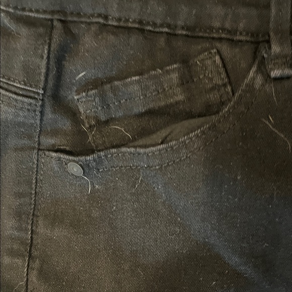 Democracy Jet Black Straight Leg Pants - Picture 4 of 7